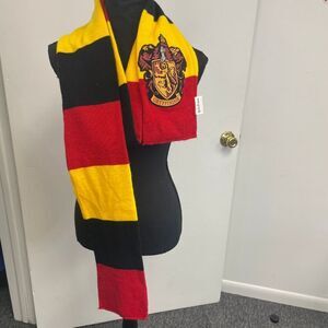 Harry Potter Gryffindor‎ Scarf Licensed Striped Knit Crest Logo